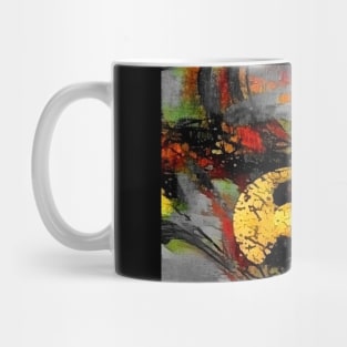 Abstract swirls painting Mug